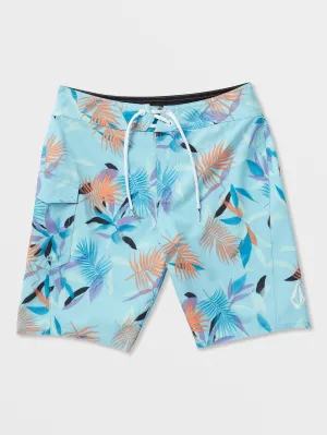 Volcom Manic BoardBoys Shorts (Age 8-14) Aquamarine Volcom