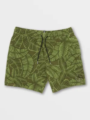 Volcom Manic Men's Swim Trunks Green Combo Volcom