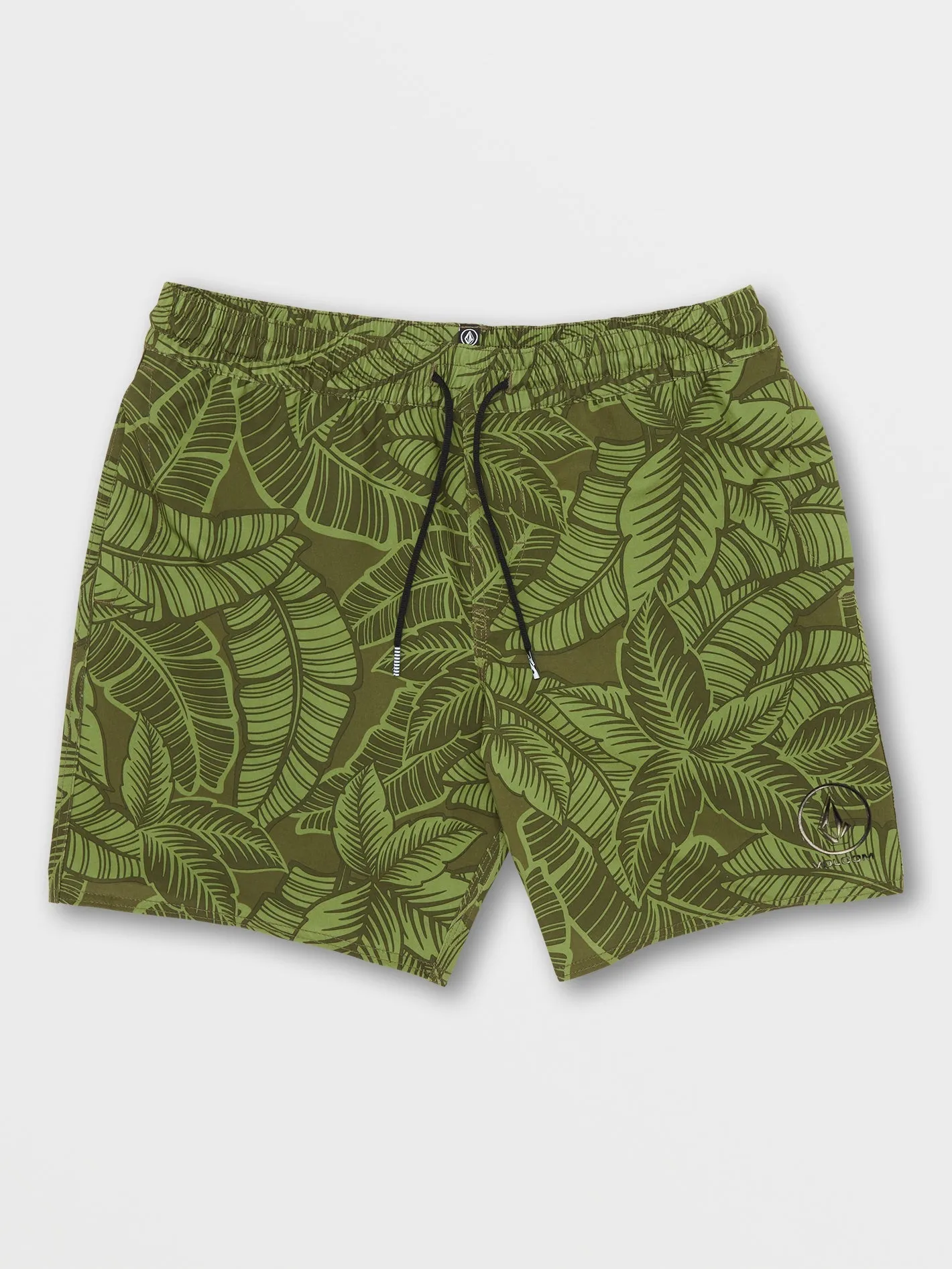 Volcom Manic Men's Swim Trunks Green Combo Volcom
