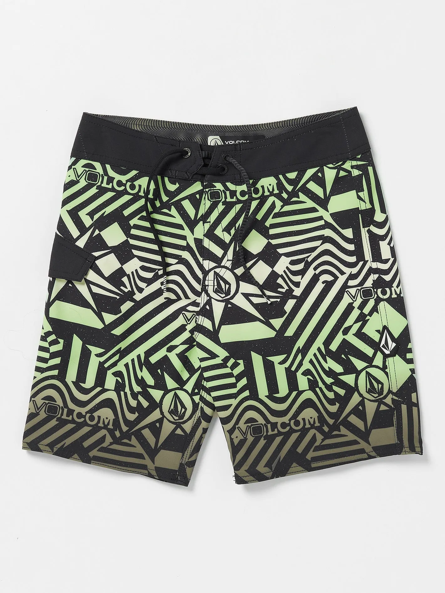 Volcom Ringer Mod-Tech BoardBoys Shorts (Age 8-14) Seaweed Green Volcom
