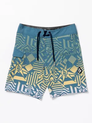 Volcom Ringer Mod-Tech Trunks Indigo Ridge Volcom
