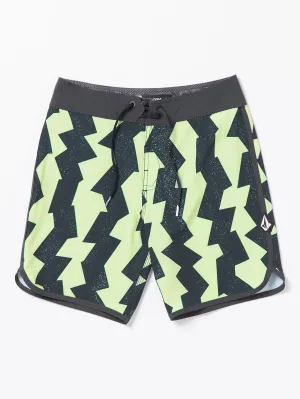 Volcom Wanderer Scallop Mod-Tech Trunks Green Tea Volcom
