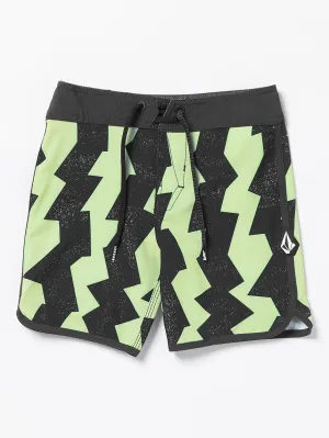 Volcom Wanderer Scallop Trunks Green Tea Volcom
