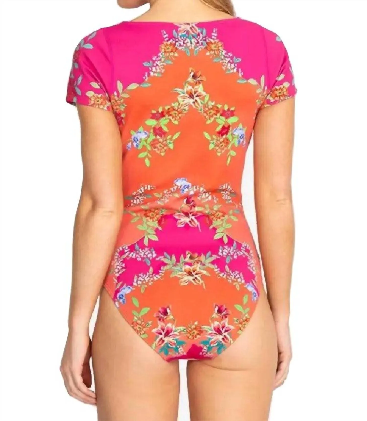 Wave Surf One Piece In Multi