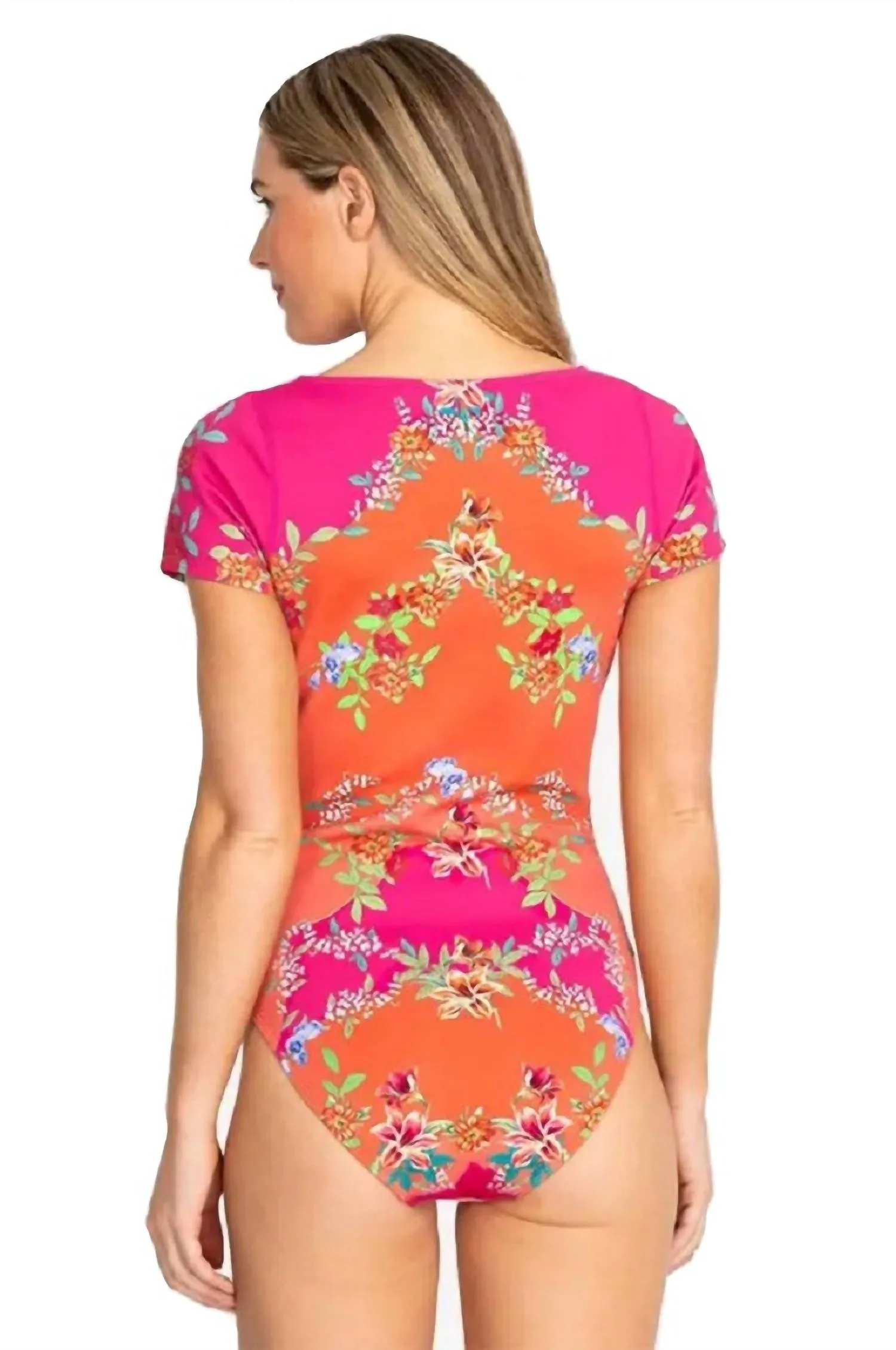 Wave Surf One Piece In Multi