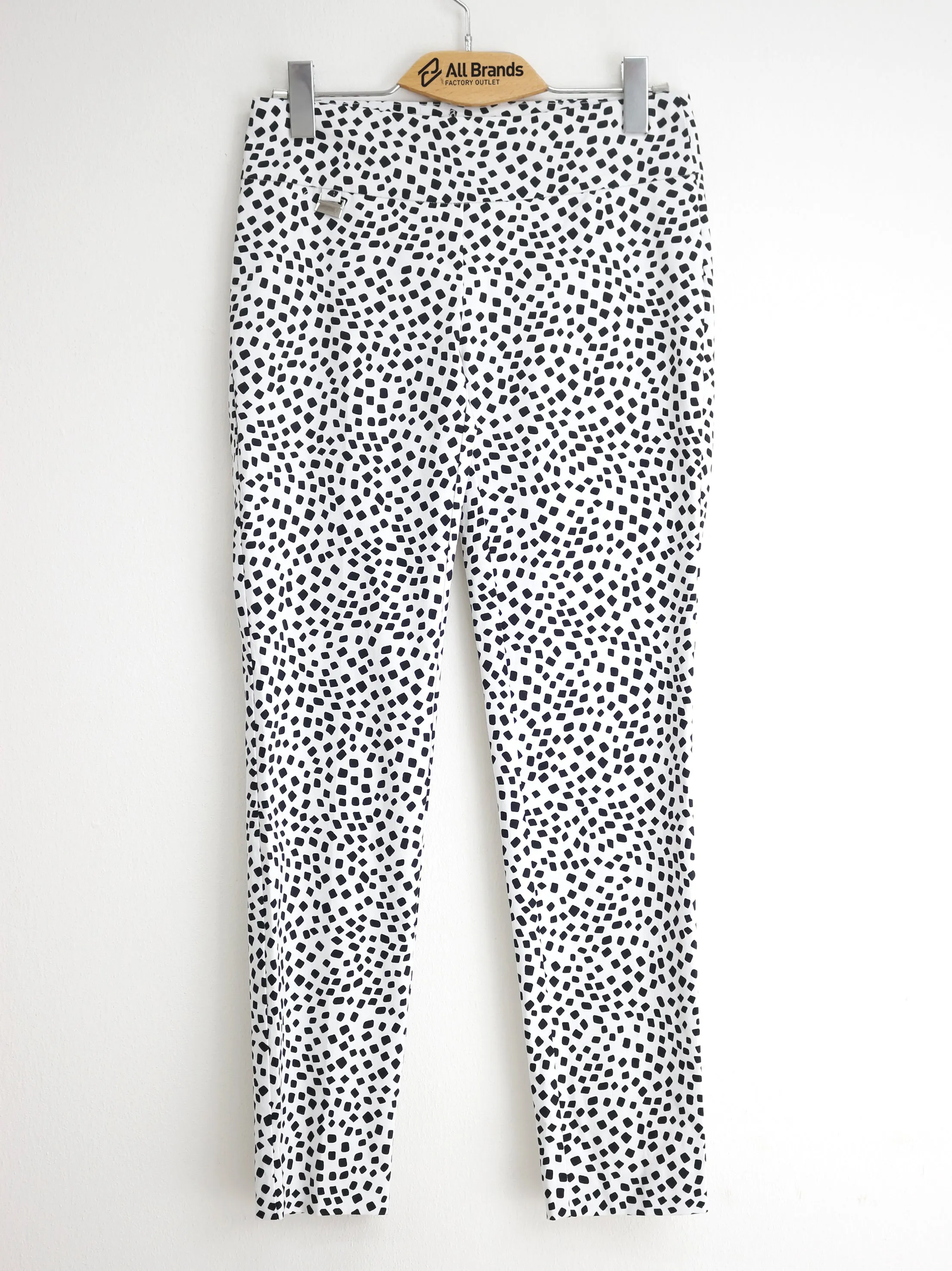 Women's All Over Printed Pant,White