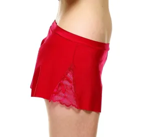 Women's Love   Lust Tap Short In Ruby Red
