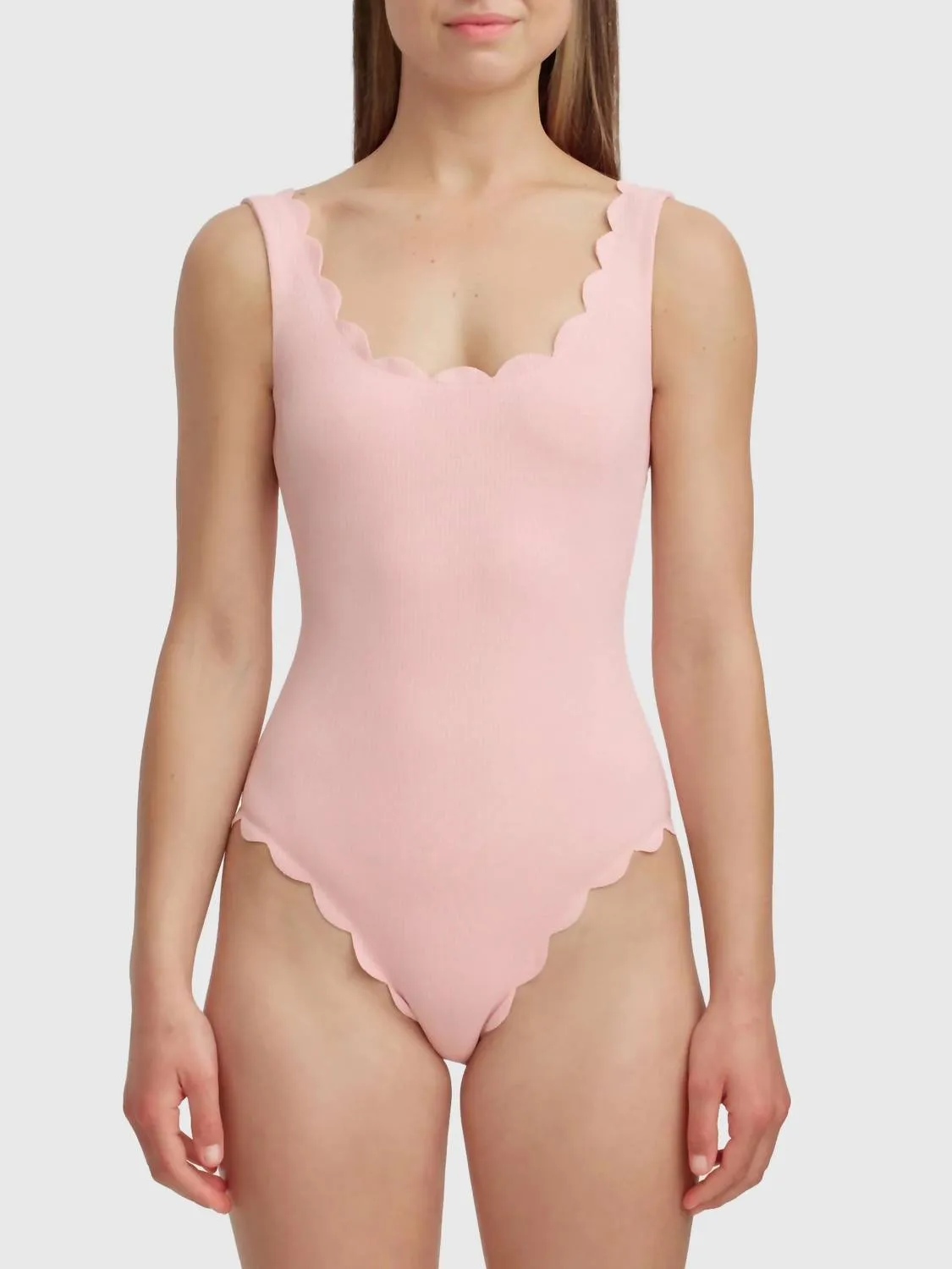 Women's Maillot One-Piece Swimsuit In Calm Floral Print/calm