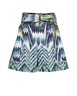 Women's Nino Organic Shorts In Calvi Blue