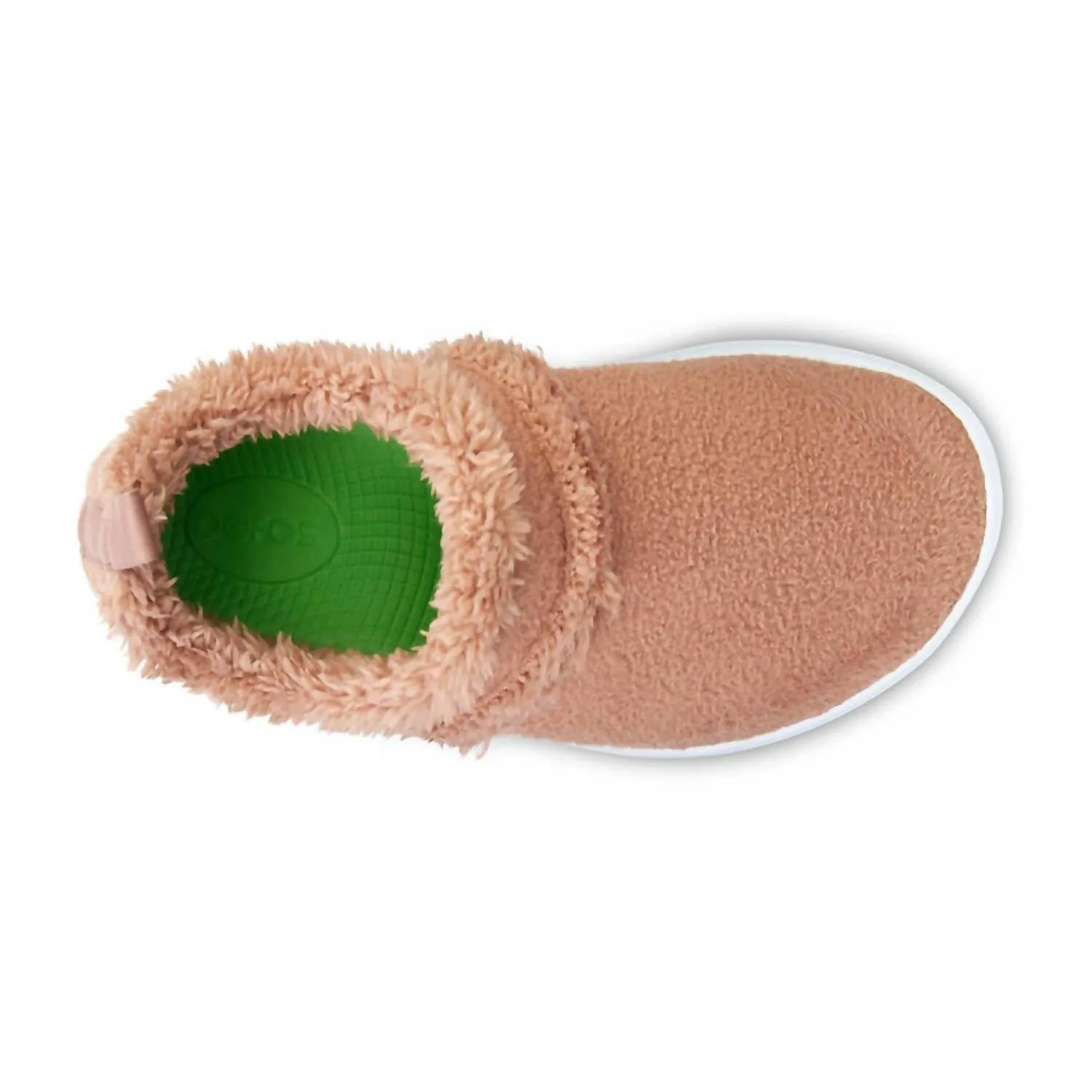 Women's Oocoozie Low Shoes In White/chestnut