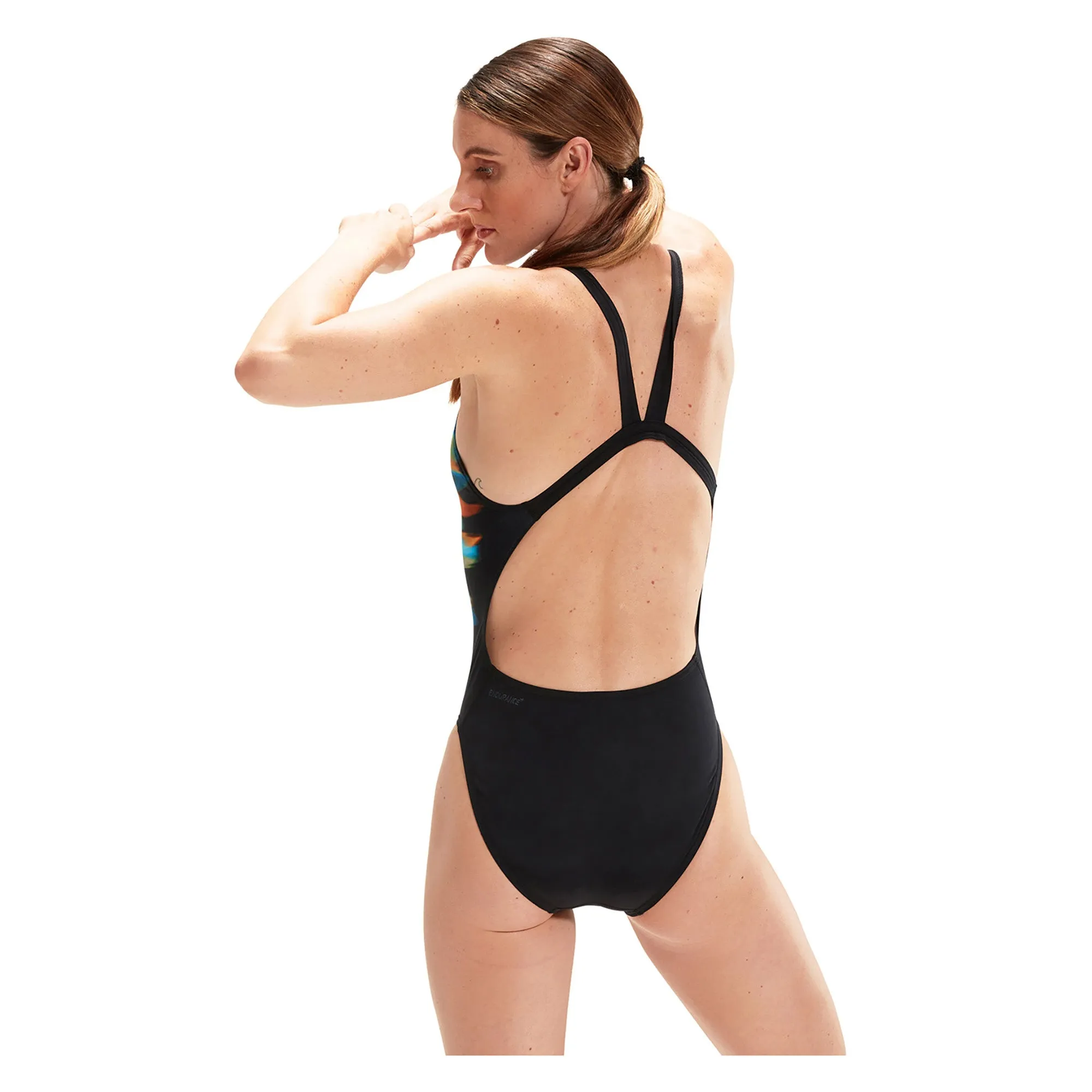 Women's Placement Digital Leaderback One Piece