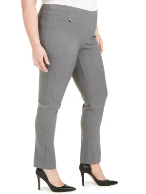 Women's Plain Solid Pant,Grey