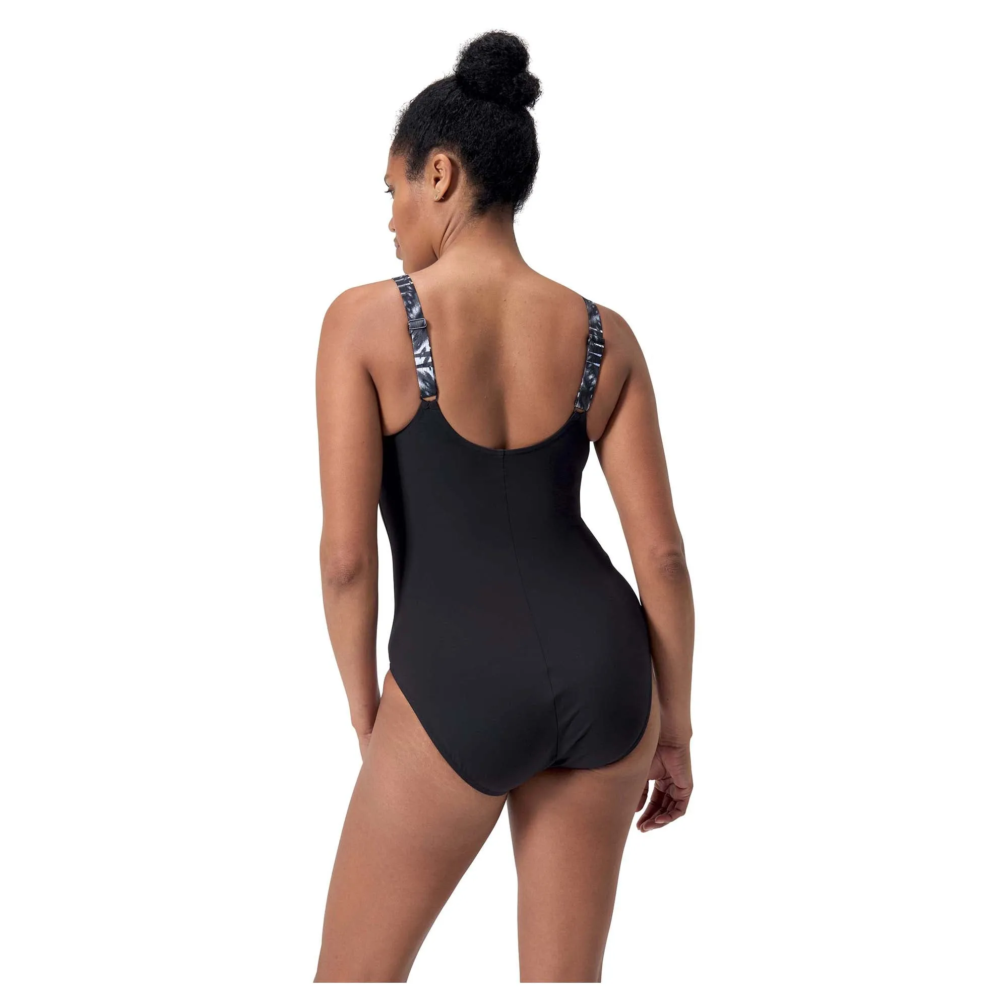 Women's Shaping Printed Splice One Piece