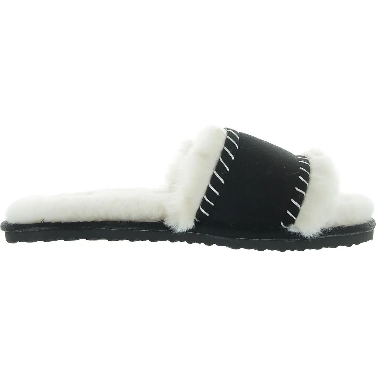 Womens Slip On Open Toe Slide Slippers