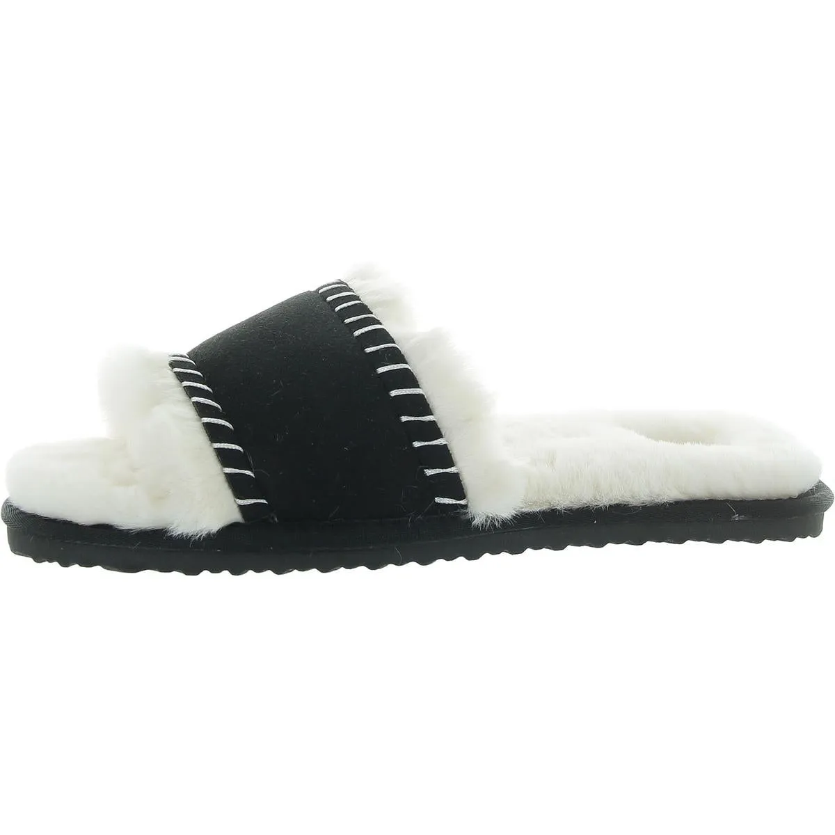 Womens Slip On Open Toe Slide Slippers
