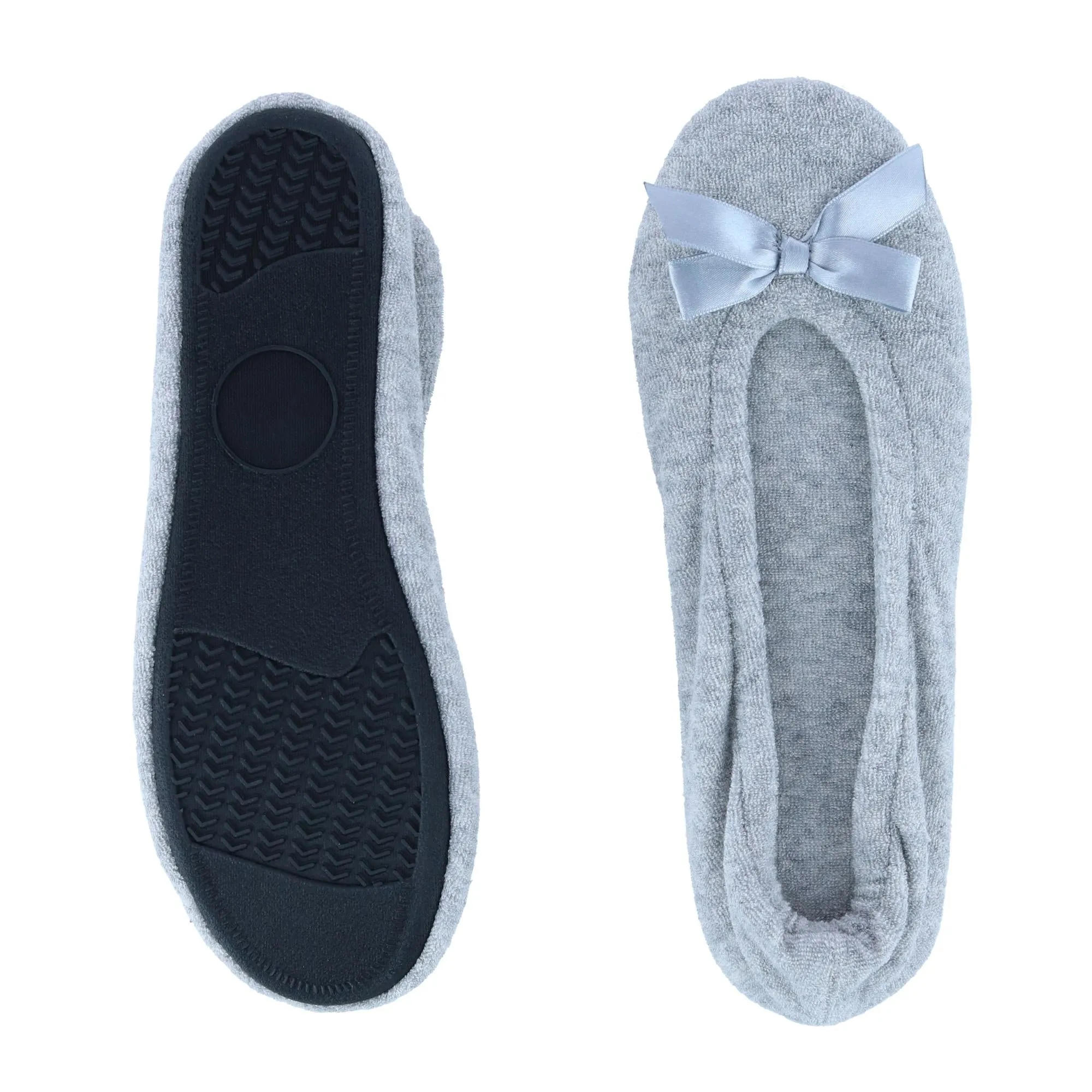 Women's Terry Ballerina Slipper House Shoe