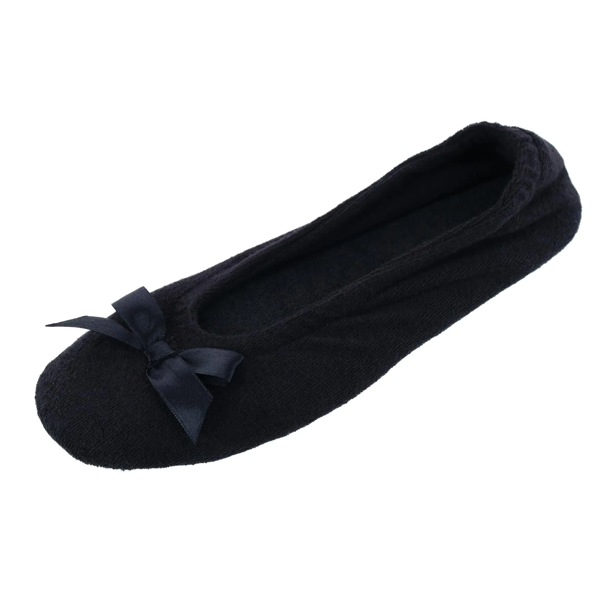 Women's Terry Ballerina Slipper House Shoe