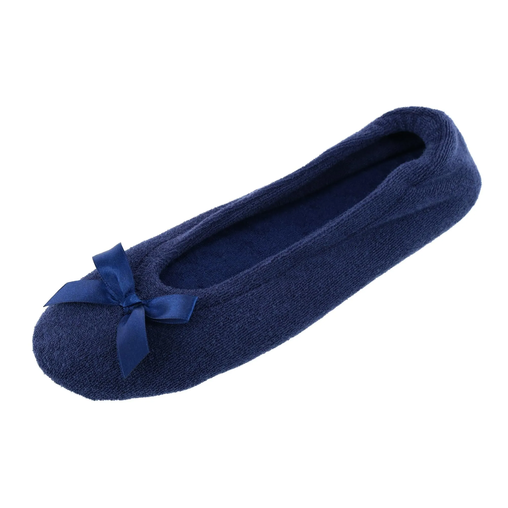 Women's Terry Ballerina Slipper House Shoe