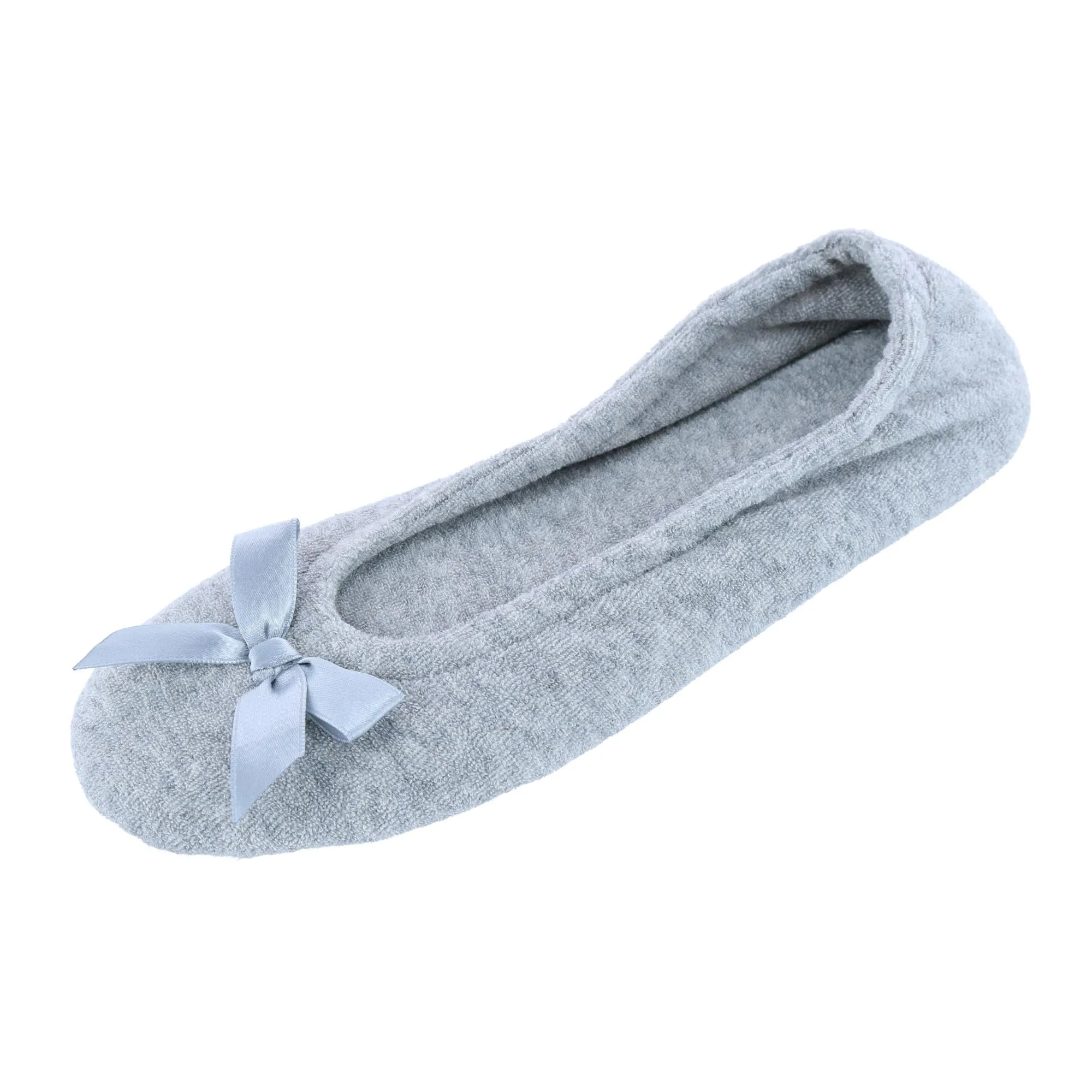 Women's Terry Ballerina Slipper House Shoe