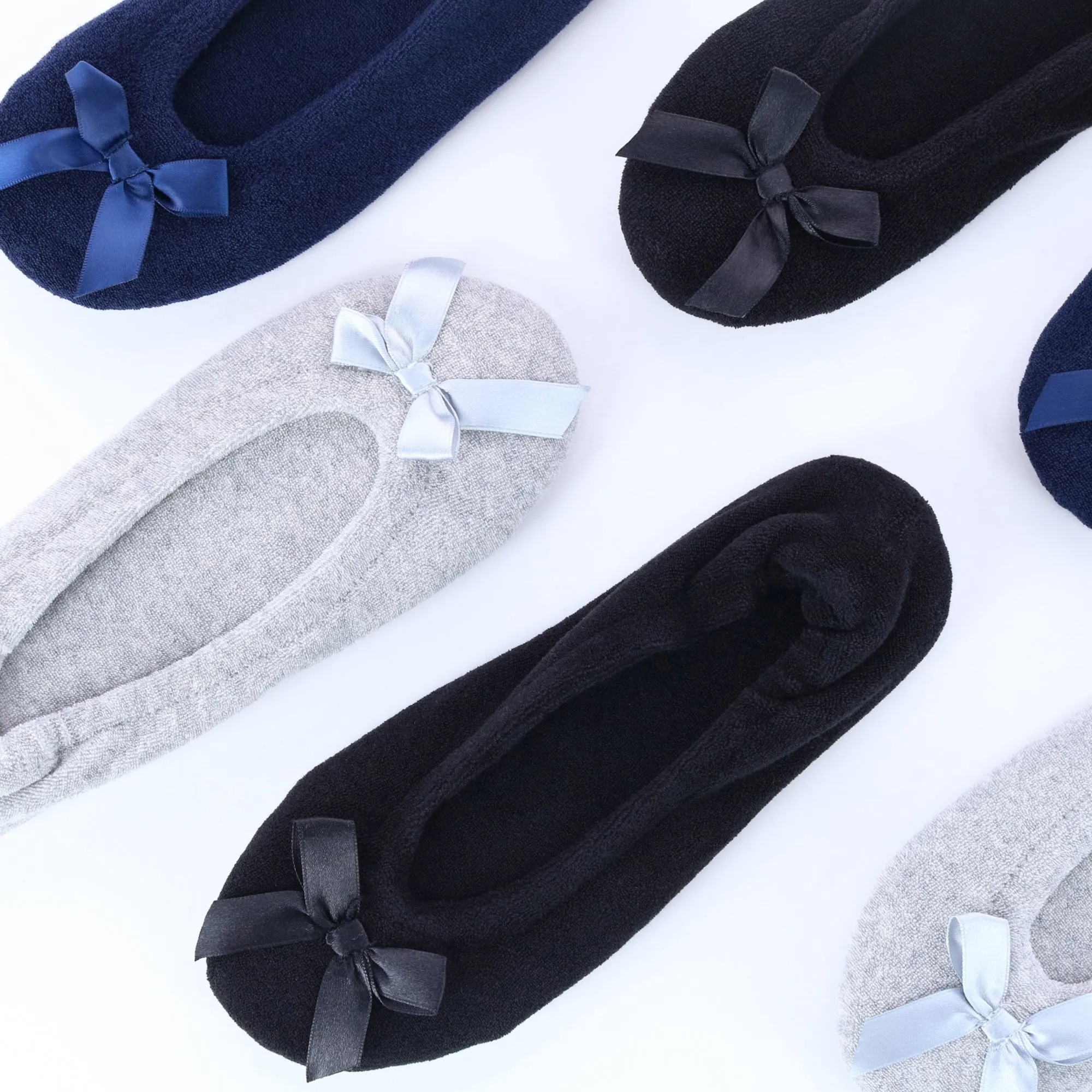 Women's Terry Ballerina Slipper House Shoe