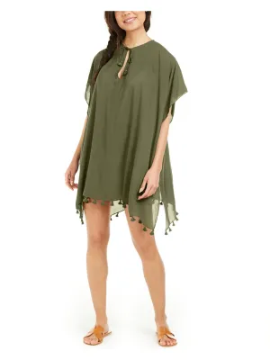 Womens Tie-Front Dress Cover-Up