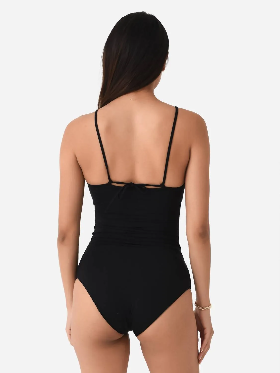 Yina One-Piece Swimsuit In Black